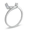 Thumbnail Image 4 of Previously Owned - 1/4 CT. T.W. Diamond Bridal Set in 10K White Gold
