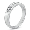 Thumbnail Image 2 of Previously Owned - 1/6 CT. T.W. Diamond Five Stone Wedding Band in 10K White Gold