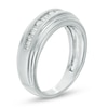Thumbnail Image 2 of Previously Owned - 1 CT. T.W. Baguette and Round Diamond Alternating Step Edge Band in 14K White Gold