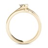 Thumbnail Image 3 of Previously Owned - 1/2 CT. T.W. Diamond Bypass Bridal Set in 14K Gold