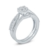 Thumbnail Image 2 of Previously Owned - 5/8 CT. T.W. Composite Diamond Bridal Set in 10K White Gold
