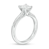 Thumbnail Image 3 of Previously Owned - 1-1/8 CT. T.W. Princess-Cut Diamond Solitaire Engagement Ring in 14K White Gold (I/I2)
