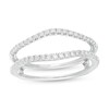 Thumbnail Image 1 of Previously Owned - 1/4 CT. T.W. Diamond Contour Solitaire Enhancer in 10K White Gold