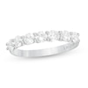 Thumbnail Image 1 of Previously Owned - 1 CT. T.W. Lab-Grown Diamond Seven Stone Anniversary Band in 14K White Gold (F/SI2)