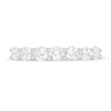 Thumbnail Image 4 of Previously Owned - 1 CT. T.W. Lab-Grown Diamond Seven Stone Anniversary Band in 14K White Gold (F/SI2)