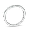 Thumbnail Image 2 of Previously Owned - Vera Wang Love Collection 1/6 CT. T.W. Diamond Contour Wedding Band in 14K White Gold