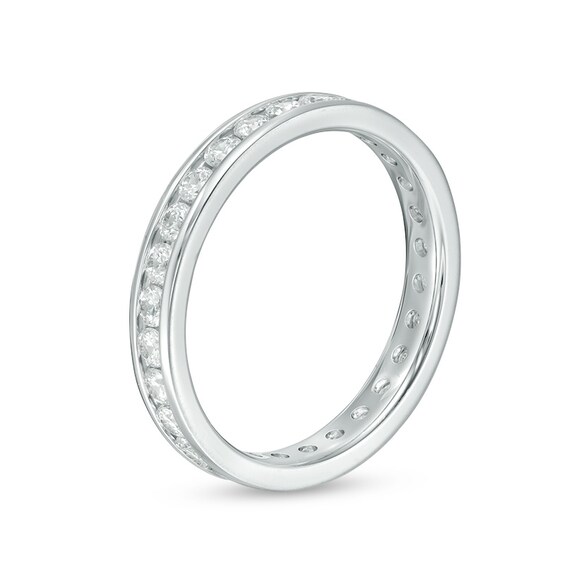 Previously Owned - 1 CT. T.w. Diamond Eternity Band in 14K White Gold (H/Si2)