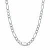 Thumbnail Image 1 of Previously Owned - Men's 7.0mm Figaro Chain Necklace in Sterling Silver - 24"