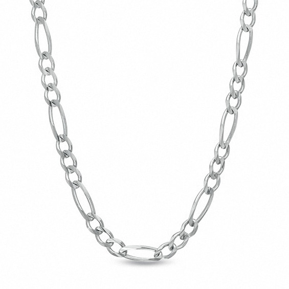 Previously Owned - Men's 7.0mm Figaro Chain Necklace in Sterling Silver