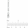 Thumbnail Image 2 of Previously Owned - Men's 7.0mm Figaro Chain Necklace in Sterling Silver - 24"