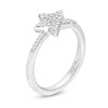 Thumbnail Image 2 of Previously Owned - Marilyn Monroe™ Collection 1/6 T. T.W. Diamond Star Ring in Sterling Silver