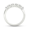 Thumbnail Image 3 of Previously Owned - 1-1/2 CT. T.W. Asscher-Cut Diamond Five Stone Anniversary Band in Platinum (I/VS2)