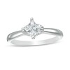 Thumbnail Image 1 of Previously Owned - 5/8 CT. T.W. Princess-Cut Diamond Engagement Ring in 14K White Gold (I/I2)