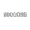 Thumbnail Image 4 of Previously Owned - 1/6 CT. T.W. Diamond Link Band in 10K White Gold