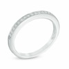 Thumbnail Image 2 of Previously Owned - Ladies' 1/10 CT. T.W. Diamond Milgrain Wedding Band in 14K White Gold