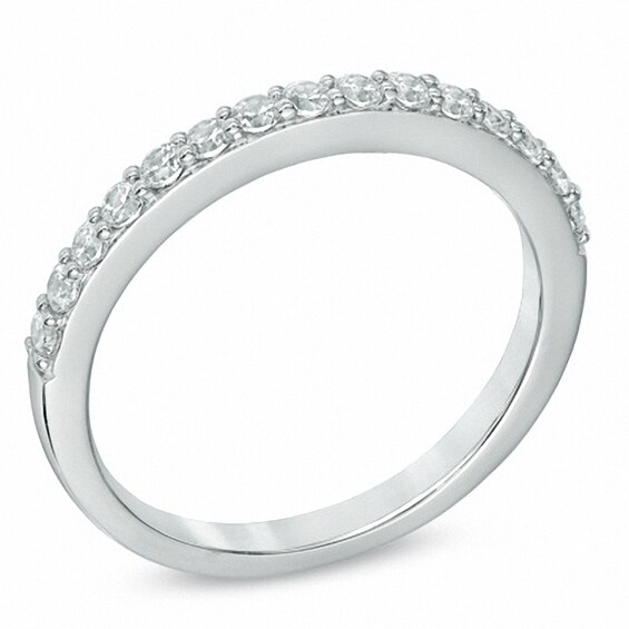 Previously Owned - Celebration 102Â® 3/8 CT. T.w. Diamond Anniversary Band in 18K White Gold (I/Si2)