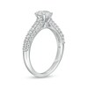 Thumbnail Image 3 of Previously Owned - 1-1/2 CT. T.W. Oval Lab-Grown Diamond Engagement Ring in 14K White Gold (F/VS2)