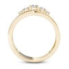 Thumbnail Image 3 of Previously Owned - 1/2 CT. T.W. Diamond Five Stone Bridal Set in 14K Gold