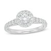 Thumbnail Image 1 of Previously Owned - Zales Private Collection 1 CT. T.W. Colourless Diamond Frame Engagement Ring in 14K White Gold