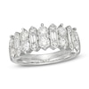 Thumbnail Image 1 of Previously Owned - Marilyn Monroe™ Collection 1-1/2 CT. T.W. Baguette and Round Diamond Band in 14K White Gold