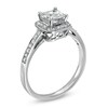 Thumbnail Image 2 of Previously Owned - 3/4 CT. T.W. Princess-Cut Diamond Framed Engagement Ring in 14K White Gold