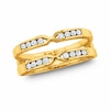 Thumbnail Image 1 of Previously Owned - 1/4 CT. T.W. Diamond Solitaire Wrap in 14K Gold