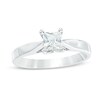 Thumbnail Image 1 of Previously Owned - Celebration Ideal 1/2 CT. Princess-Cut Diamond Solitaire Engagement Ring in 14K White Gold (I/I1)