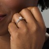 Thumbnail Image 2 of Previously Owned - Celebration Ideal 1/2 CT. Princess-Cut Diamond Solitaire Engagement Ring in 14K White Gold (I/I1)