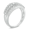 Thumbnail Image 2 of Previously Owned - 1 CT. T.W. Diamond Multi-Row Anniversary Band in 10K White Gold