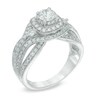 Thumbnail Image 2 of Previously Owned - 1-1/2 CT. T.W. Diamond Square Frame Engagement Ring in 14K White Gold