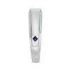 Thumbnail Image 3 of Previously Owned - Vera Wang Men's 1/6 CT. Diamond Solitaire Wedding Band in 14K White Gold