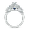 Thumbnail Image 3 of Previously Owned - Vera Wang Love Collection 1-1/2 CT. T.W. Diamond Three Stone Engagement Ring in 14K White Gold