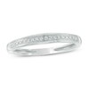 Thumbnail Image 1 of Previously Owned - Diamond Accent Channel Anniversary Band in 10K White Gold