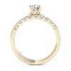 Thumbnail Image 3 of Previously Owned - 1 CT. T.W. Diamond Bridal Set in 14K Gold