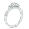 Thumbnail Image 2 of Previously Owned - 1/2 CT. T.W. Composite Diamond Three Stone Engagement Ring in 10K White Gold