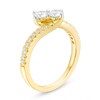 Thumbnail Image 2 of Previously Owned - Ever Us® 3/4 CT. T.W. Two-Stone Diamond Bypass Ring in 14K Gold