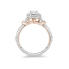Thumbnail Image 2 of Previously Owned - Enchanted Disney Snow White 5/8 CT. T.W. Emerald-Cut Diamond Engagement Ring in 14K Two-Tone Gold