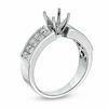 Thumbnail Image 2 of Previously Owned - 1 CT. T.W. Princess-Cut Diamond Semi-Mount in 14K White Gold