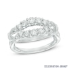 Thumbnail Image 1 of Previously Owned - Celebration Ideal 7/8 CT. T.W. Diamond Solitaire Enhancer in 14K White Gold (I/I1)