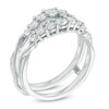 Thumbnail Image 2 of Previously Owned - Celebration Ideal 7/8 CT. T.W. Diamond Solitaire Enhancer in 14K White Gold (I/I1)