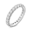 Thumbnail Image 2 of Previously Owned - 2 CT. T.W. Diamond Eternity Anniversary Band in 14K White Gold