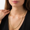 Thumbnail Image 2 of Previously Owned - Men's 4.4mm Diamond-Cut Glitter Rope Chain Necklace in 10K Gold - 24"