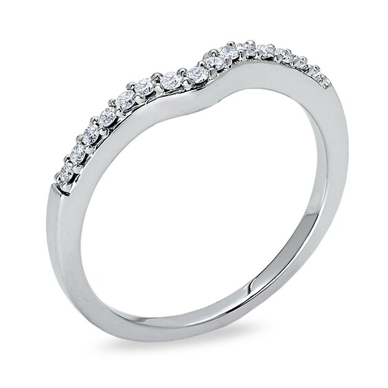 Previously Owned - 1/6 CT. T.w. Diamond Solitaire Enhancer in 14K White Gold
