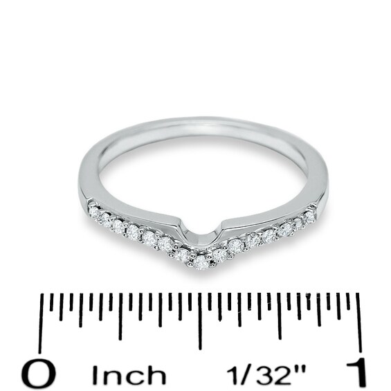 Previously Owned - 1/6 CT. T.w. Diamond Solitaire Enhancer in 14K White Gold