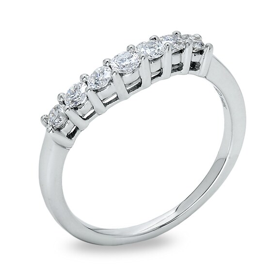 Previously Owned - 1/2 CT. T.w. Diamond Band in 14K White Gold