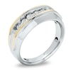 Thumbnail Image 2 of Previously Owned - 1/2 CT. T.W. Diamond Artisan Ring in 10K Two-Tone Gold