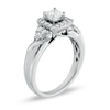 Thumbnail Image 2 of Previously Owned - 5/8 CT. T.W. Princess-Cut Diamond Frame Engagement Ring in 10K White Gold