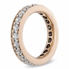 Thumbnail Image 2 of Previously Owned - 2 CT. T.W. Diamond Vintage-Style Eternity Wedding Band in 14K Rose Gold
