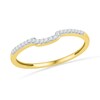Thumbnail Image 3 of Previously Owned - 1/3 CT. T.W. Diamond Frame Bridal Set in 10K Gold