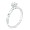 Thumbnail Image 2 of Previously Owned - 1/4 CT. Diamond Solitaire Engagement Ring in 14K White Gold (I/I2)